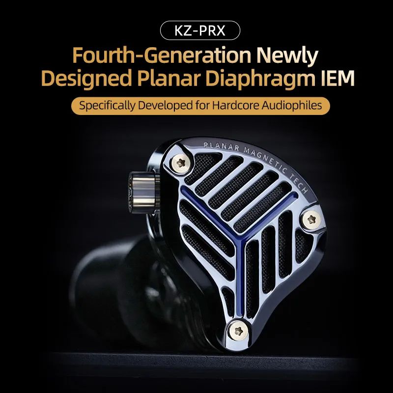 KZ PRX Planar Driver Wired Earphones