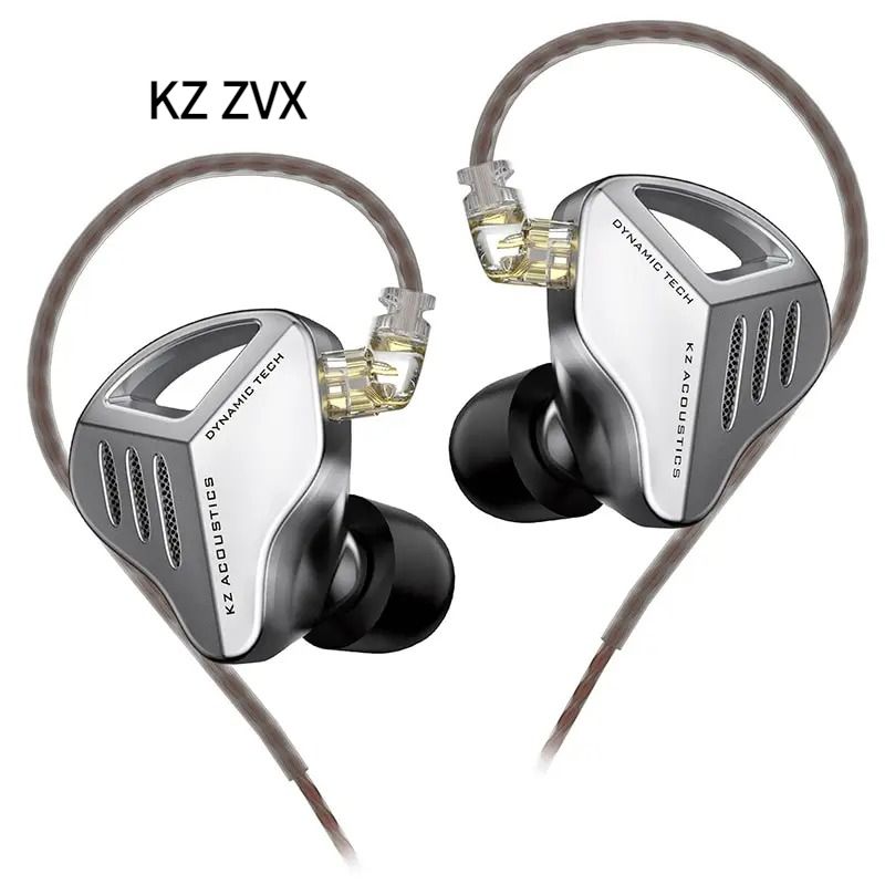 KZ ZVX Dynamic Driver HiFi In-Ear Monitors
