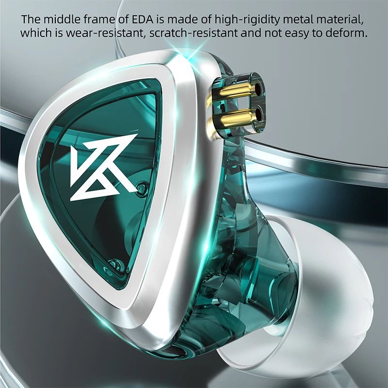 KZ EDA Triple Tuning Set Wired In-Ear Monitors