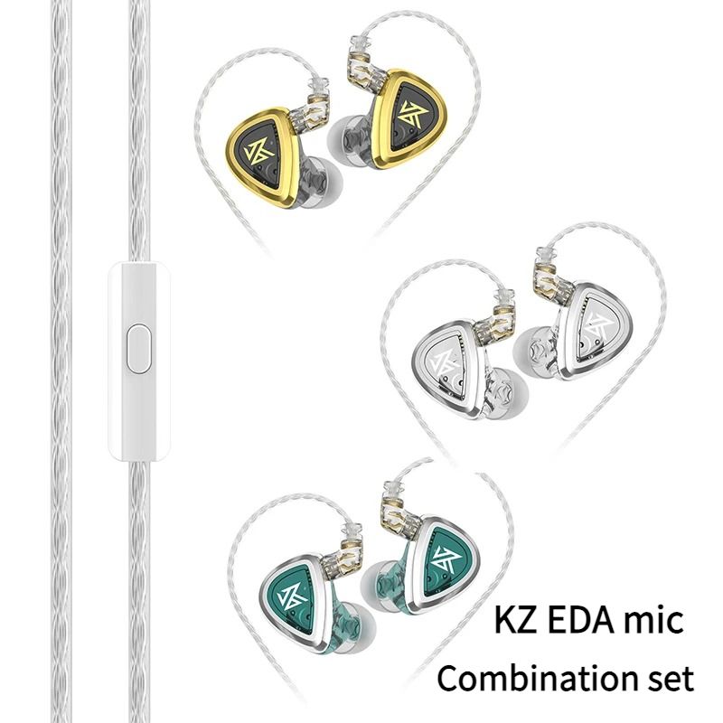 KZ EDA Triple Tuning Set Wired In-Ear Monitors