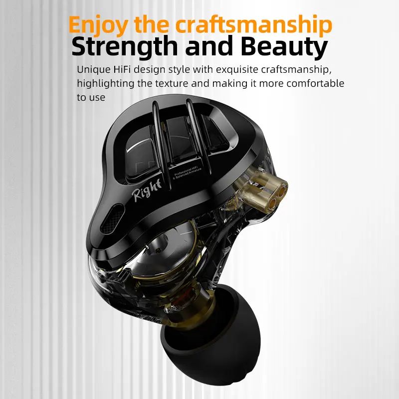 KZ ZAR 7BA+1DD Hybrid In-Ear Monitors