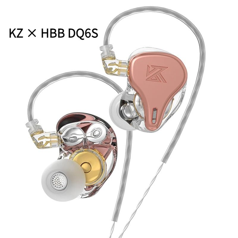 KZ x HBB DQ6S Wired Bass In-Ear Monitors