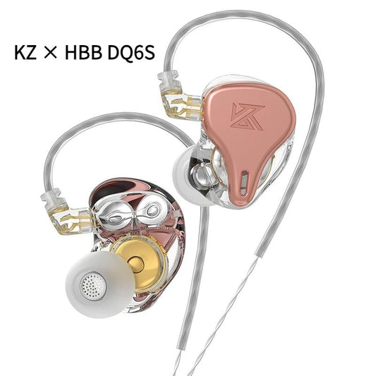 KZ x HBB DQ6S Wired Bass In-Ear Monitors