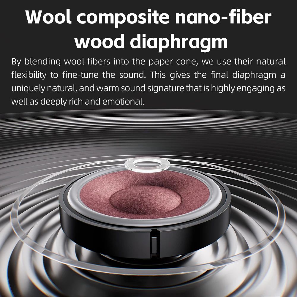 FiiO FT13 Closed-Back Headphones — Purpleheart Wood