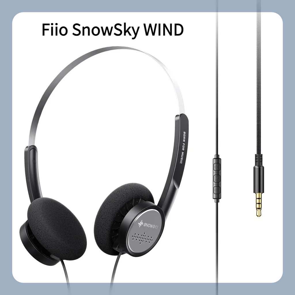 FiiO Snowsky Wind Retro 40mm Wired Headphones