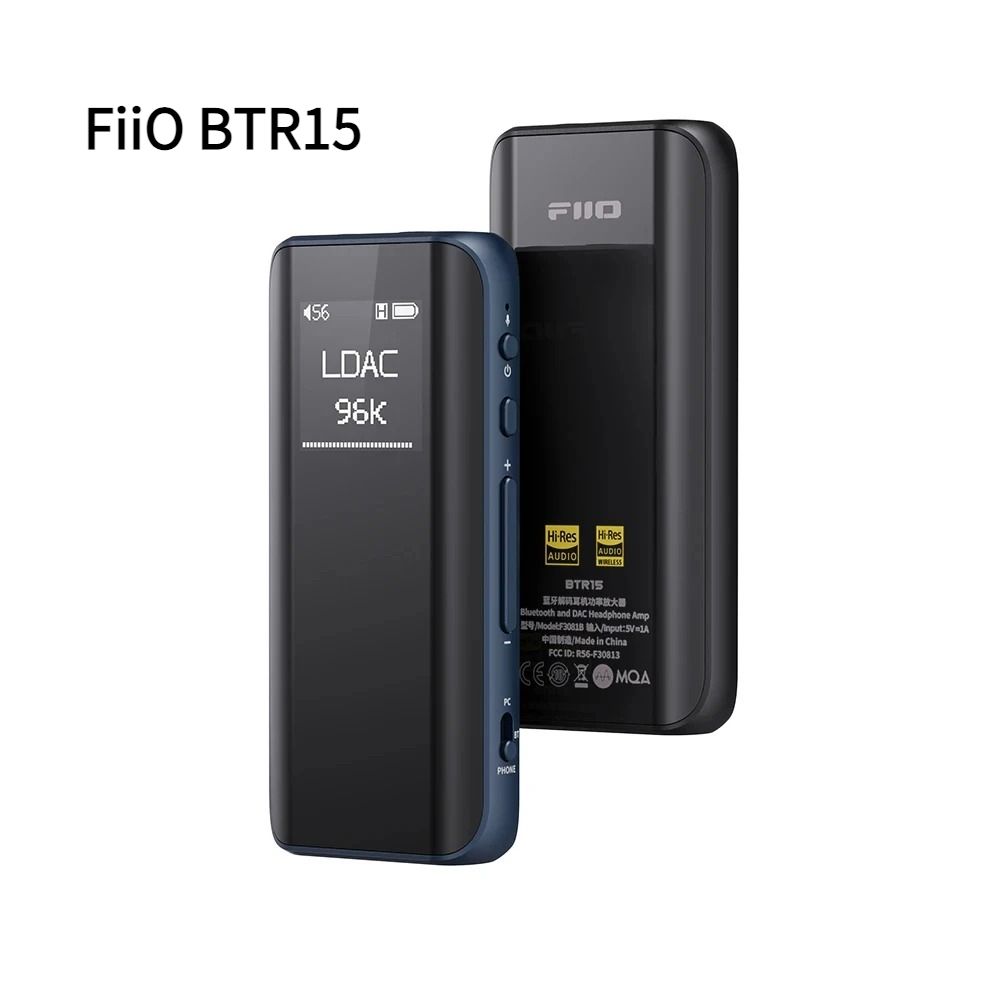 FiiO BTR15 Bluetooth 5.1 DAC Headphone Amplifier