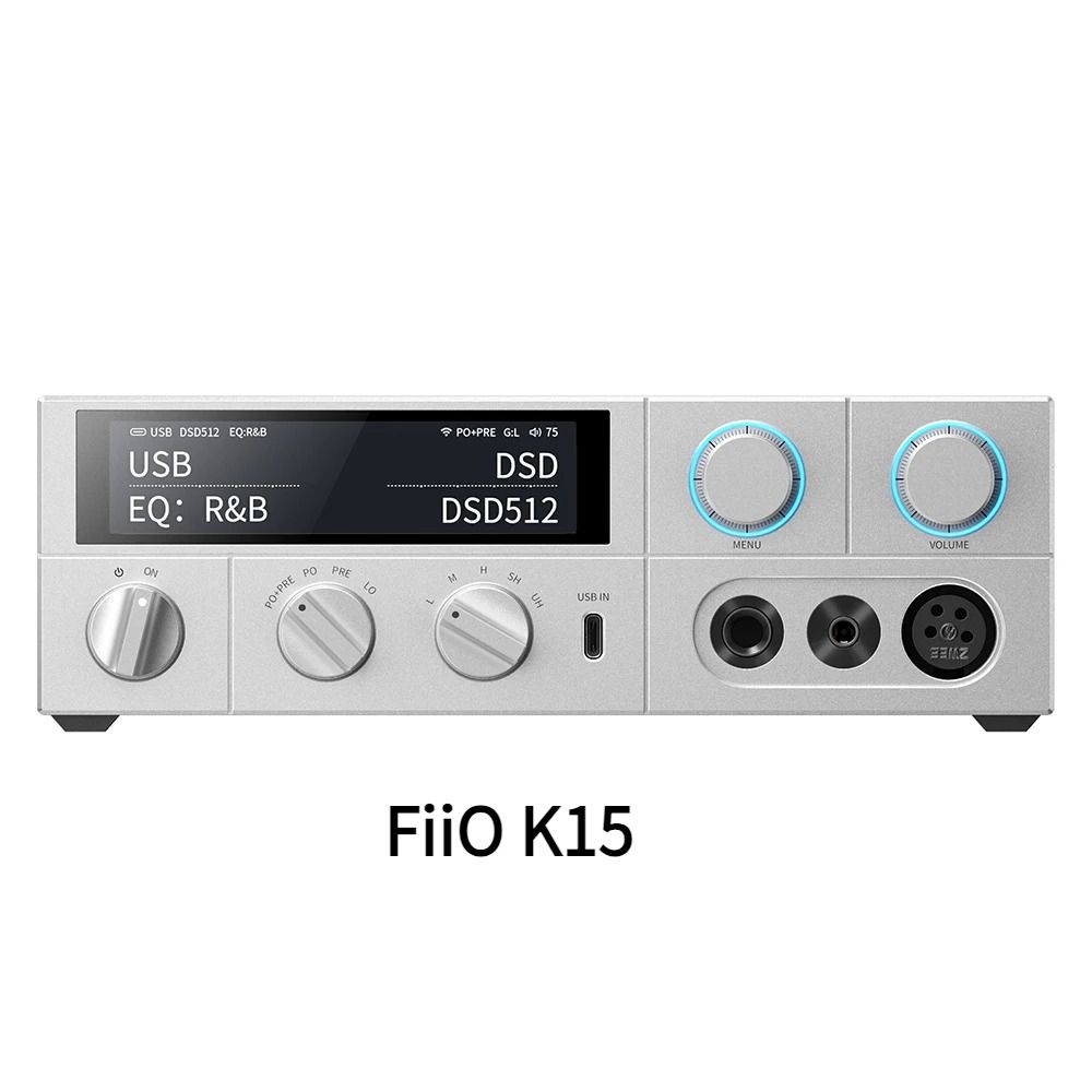 FiiO K15 Desktop DAC Headphone Amplifier