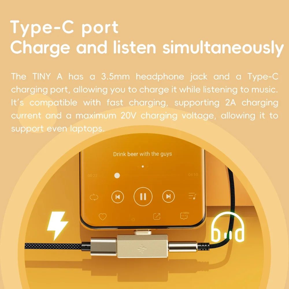 FiiO Snowsky TINY USB-C DAC Amp Dongle