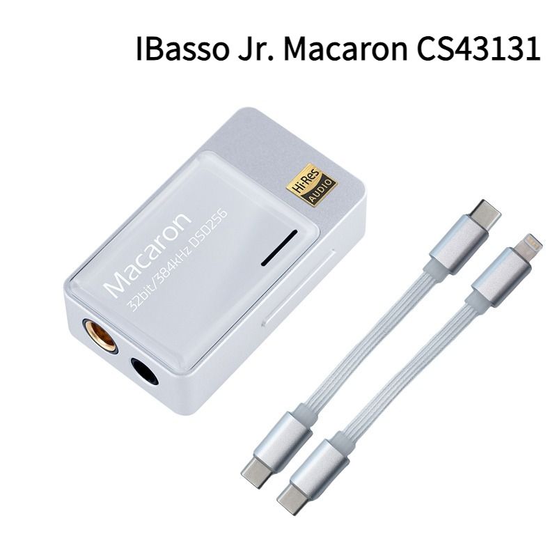 iBasso Jr. Macaron CS43131 USB DAC Amp (C+Lightning)