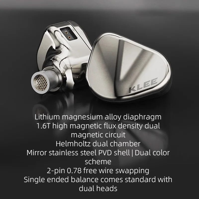 iBasso KLEE Wired HiFi IEMs