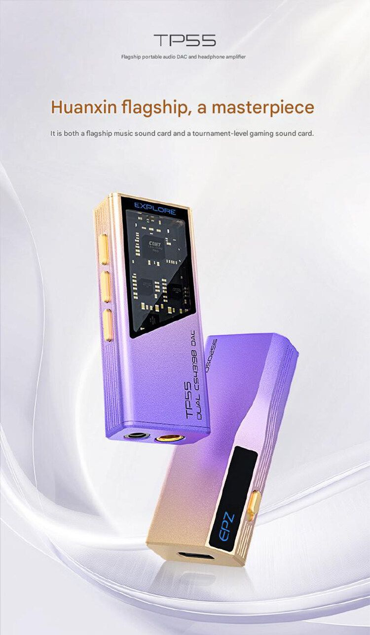 EPZ TP55 Portable DAC & Headphone Amp