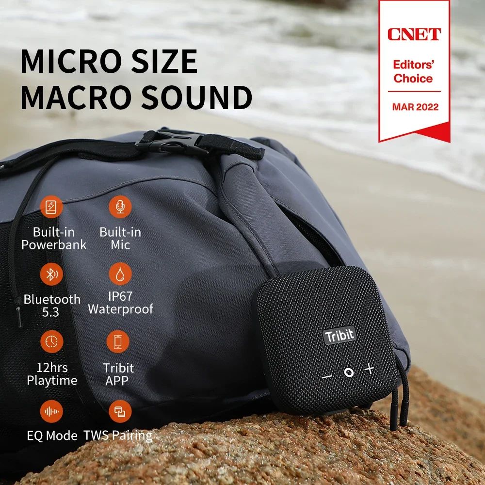 Tribit StormBox Micro 2 Bluetooth Speaker
