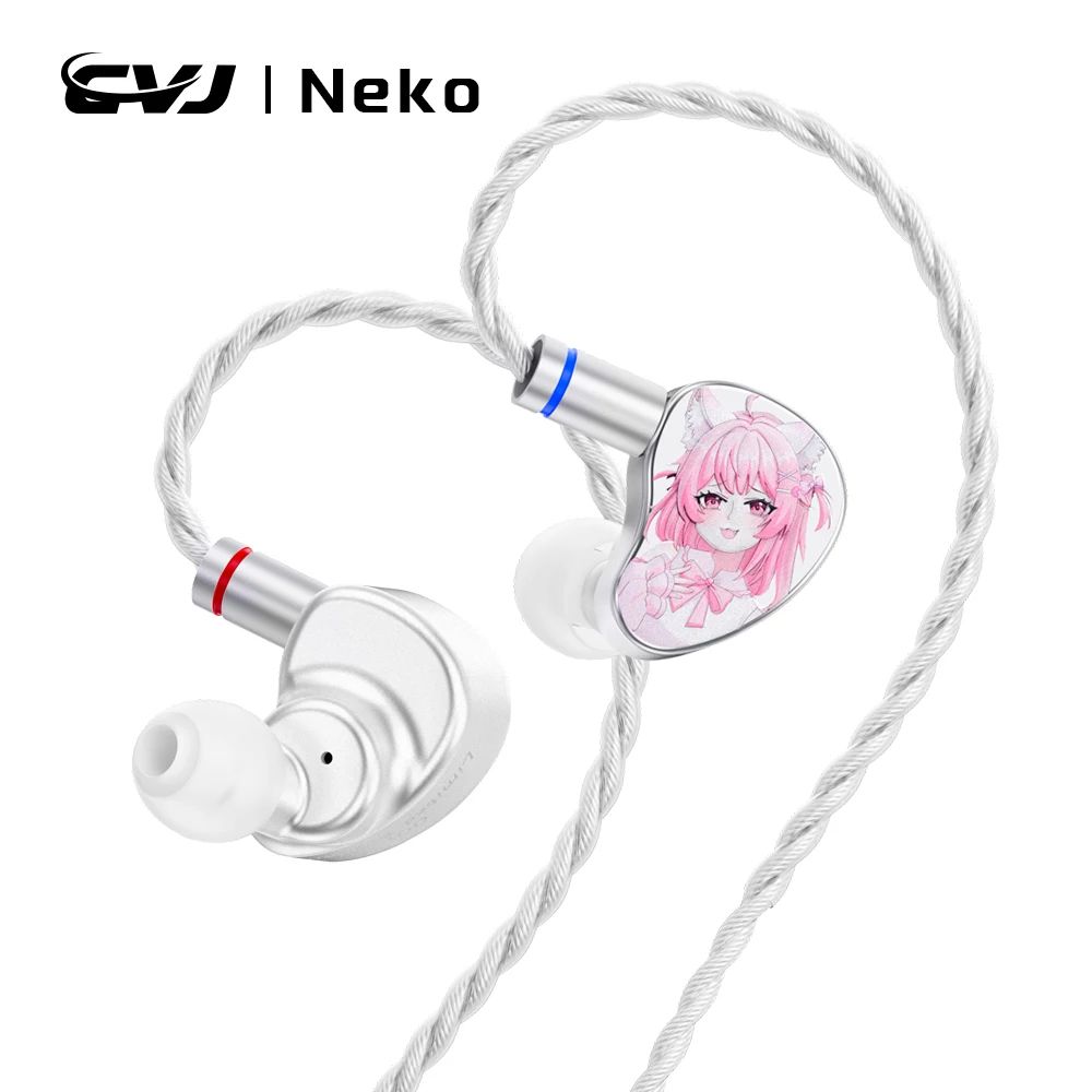 CVJ Neko 2-Pin Detachable Cable IEMs