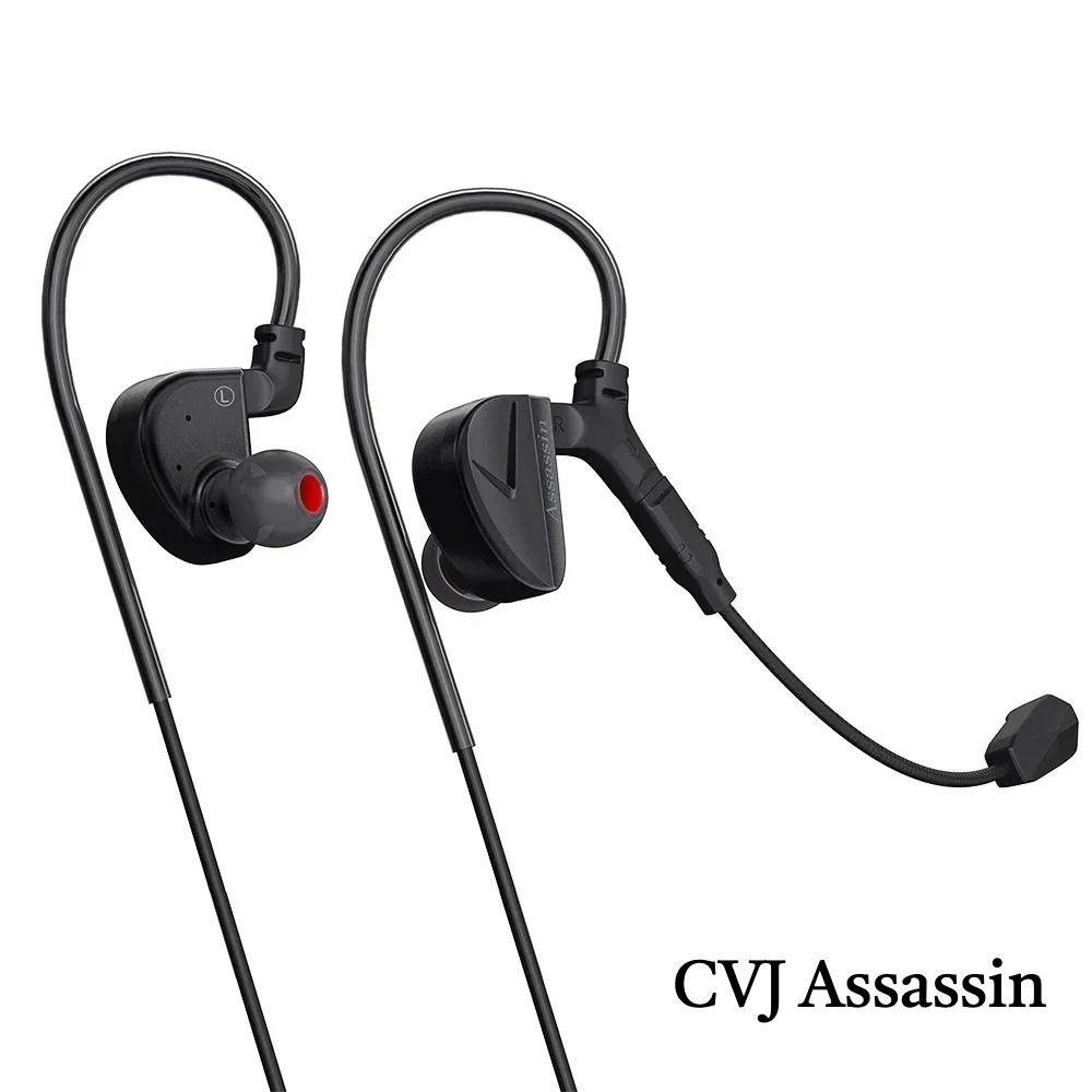 CVJ Assassin Wired Gaming Earphones with Mic