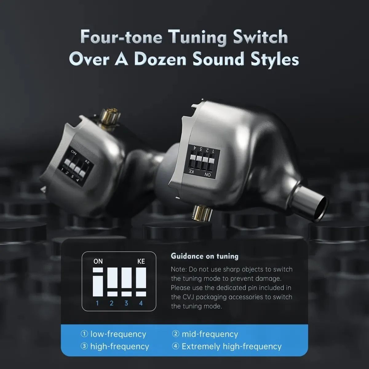CVJ Kumo 16BA Balanced Armature IEMs