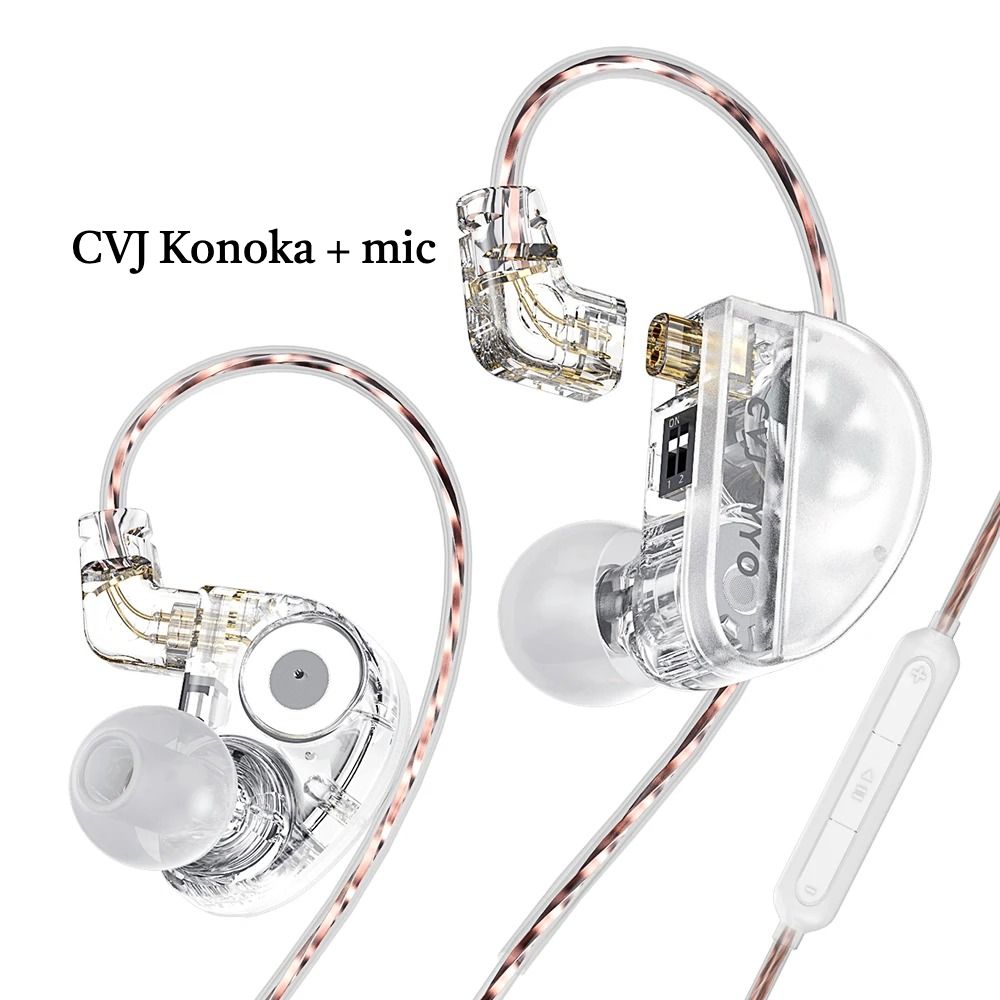 CVJ Konoka Triple Hybrid IEMs (Mic)