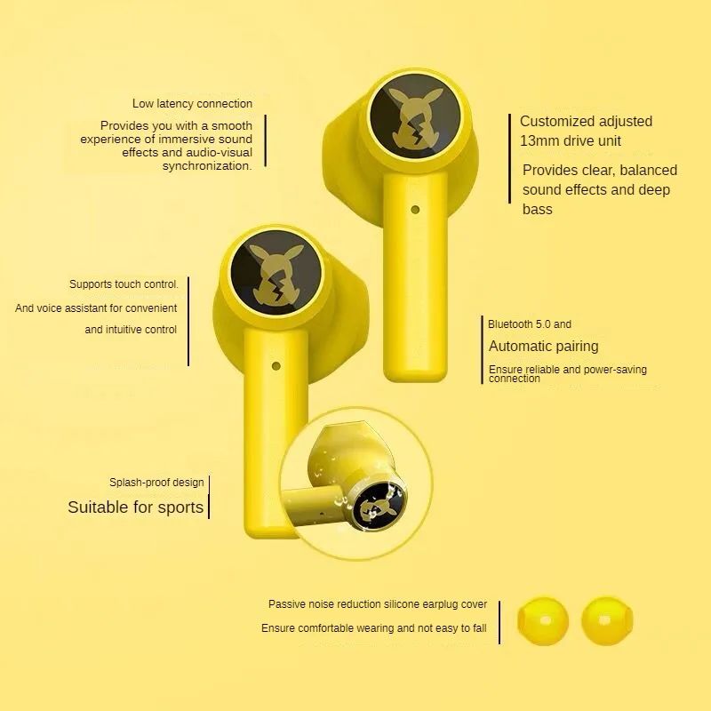 Razer Pokemon Pikachu True Wireless Earbuds - view 2