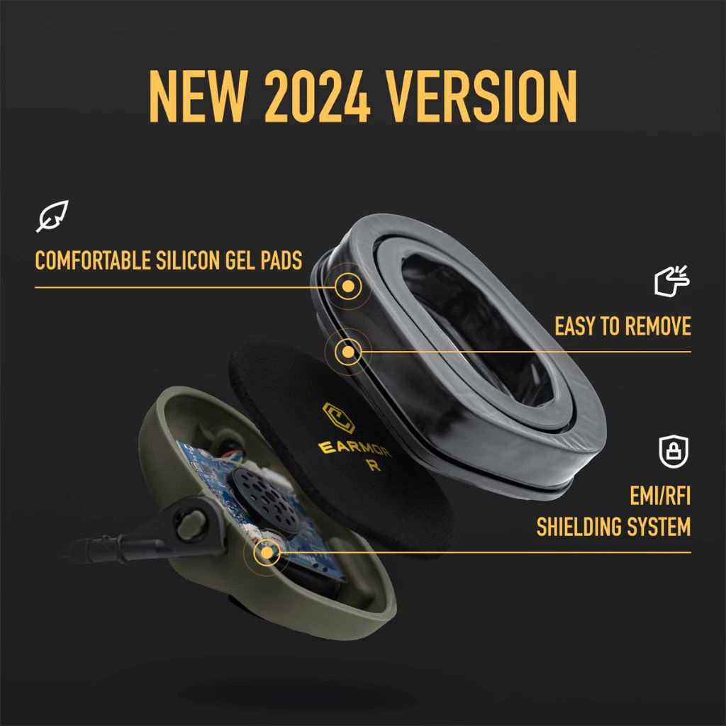 EARMOR M31 PLUS Electronic Hearing Protection Headset - view 2