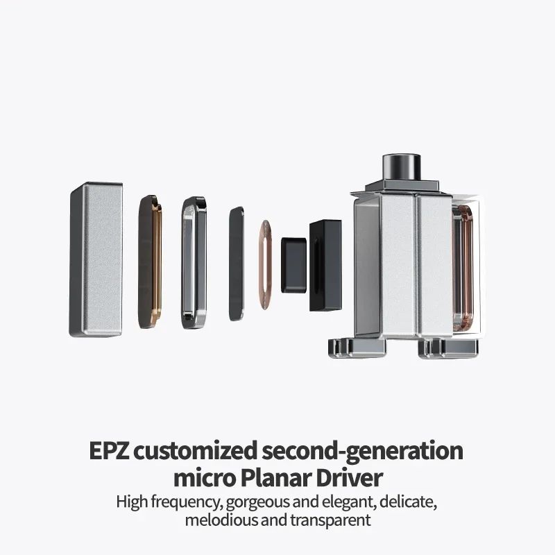 EPZ P50 Hybrid 1DD+2BA+2Planar IEMs