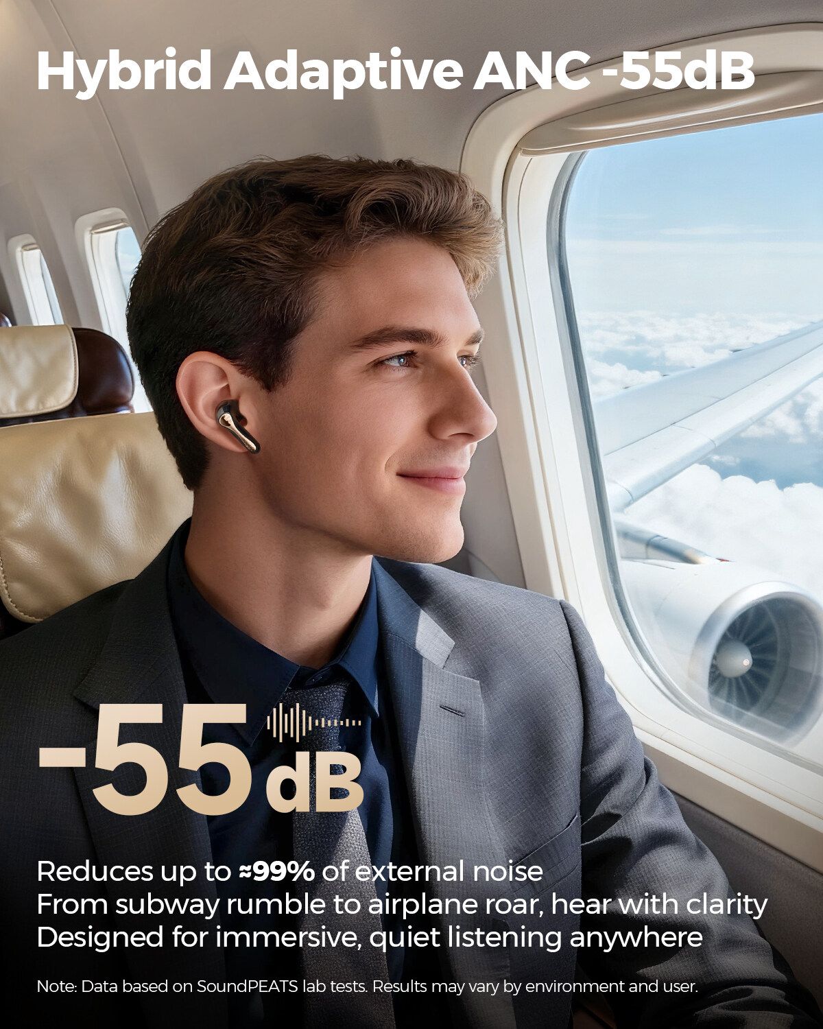 SoundPEATS Air5 Pro+ Wireless Earbuds - view 5