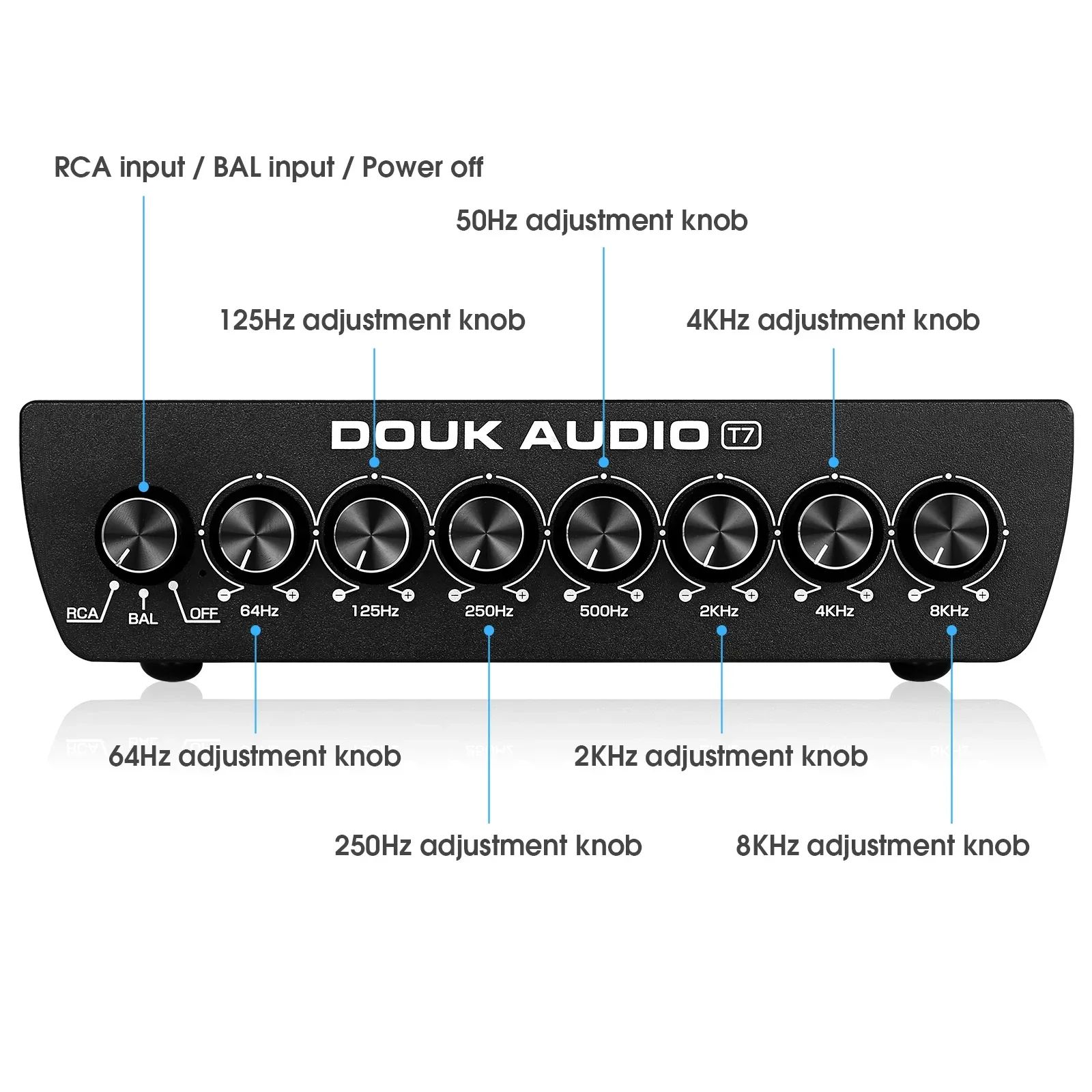 Douk Audio T7 Balanced EQ Preamplifier