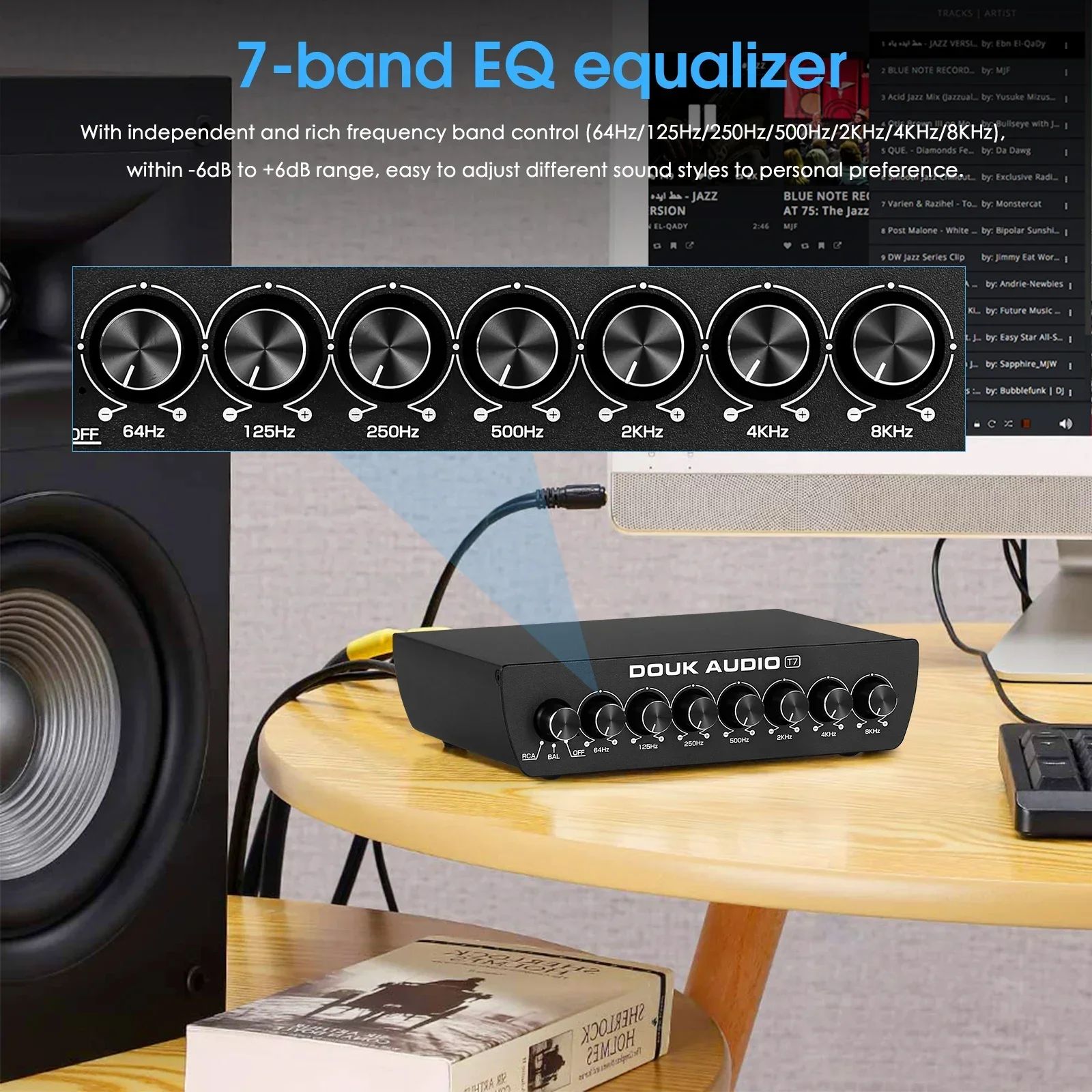 Douk Audio T7 Balanced EQ Preamplifier - view 4