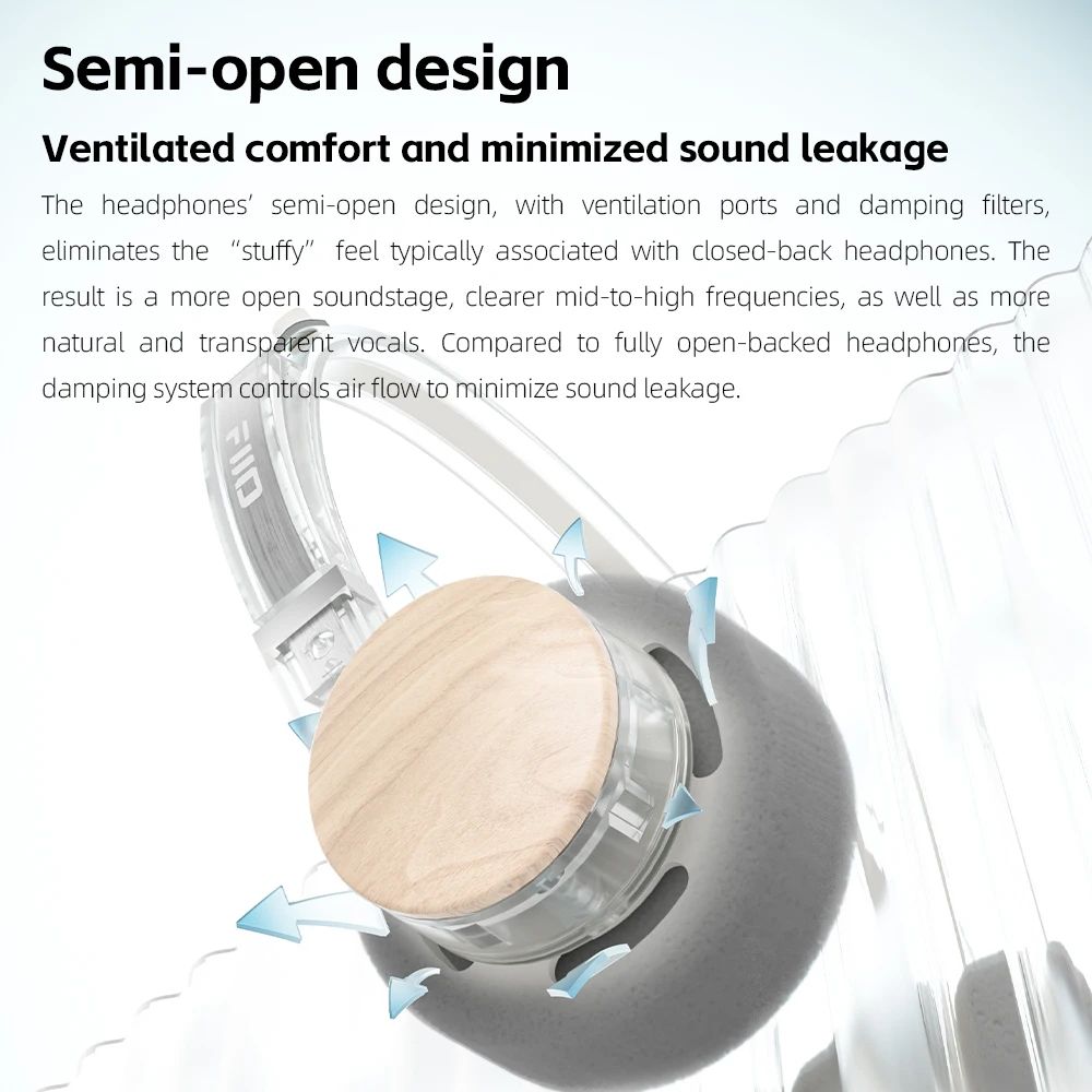FiiO EH11 Retro Bluetooth On-Ear Headphones — LDAC
