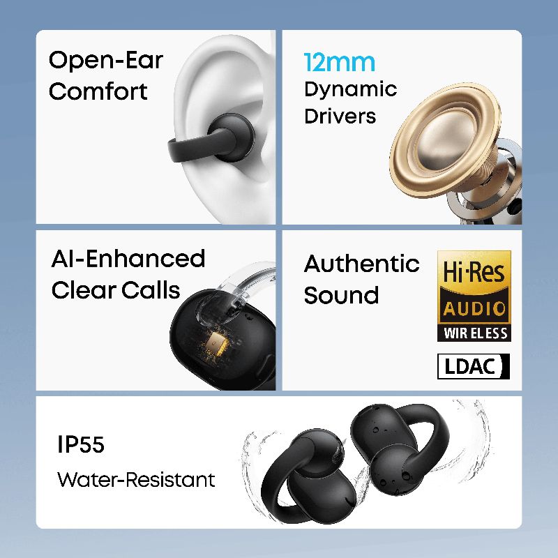 Anker Soundcore C50i Open-Ear Clip Earbuds - view 5