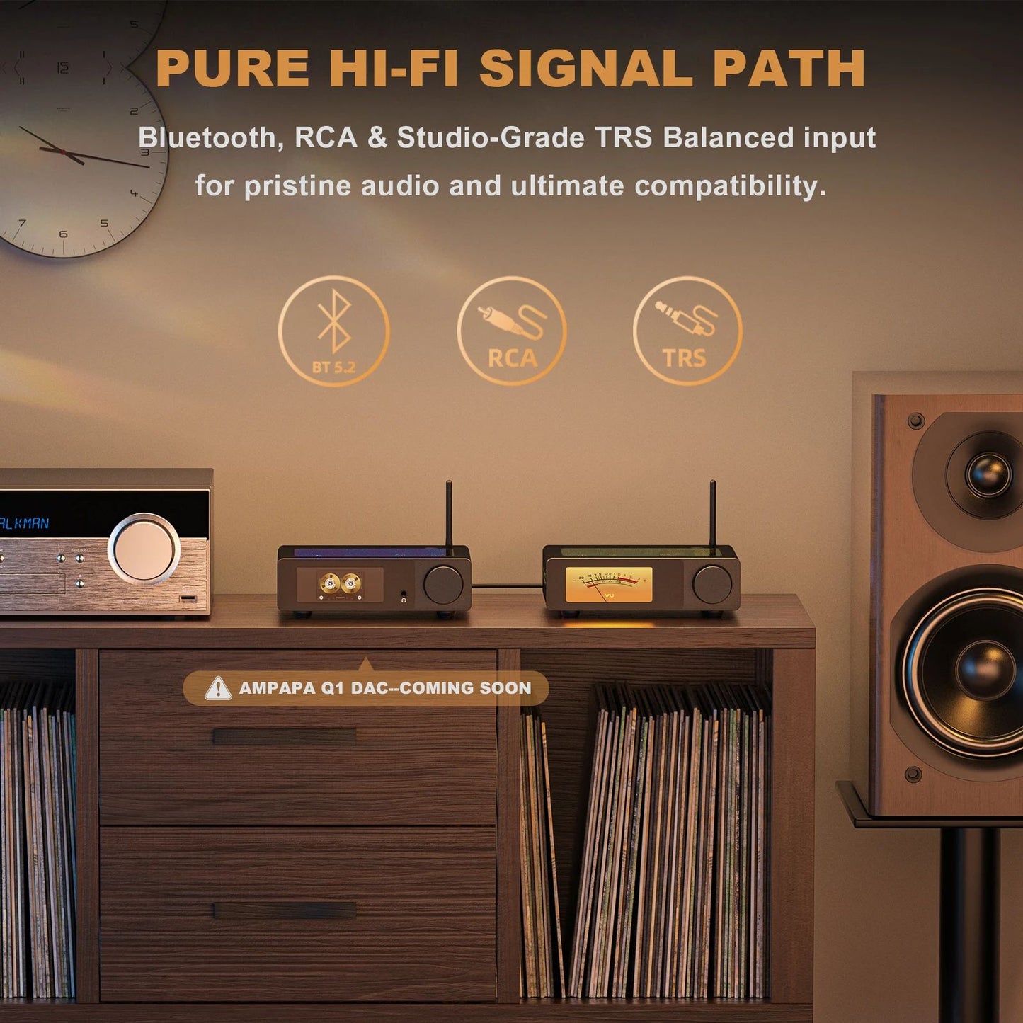 Douk Audio D1 HiFi Bluetooth Stereo Amplifier - view 3
