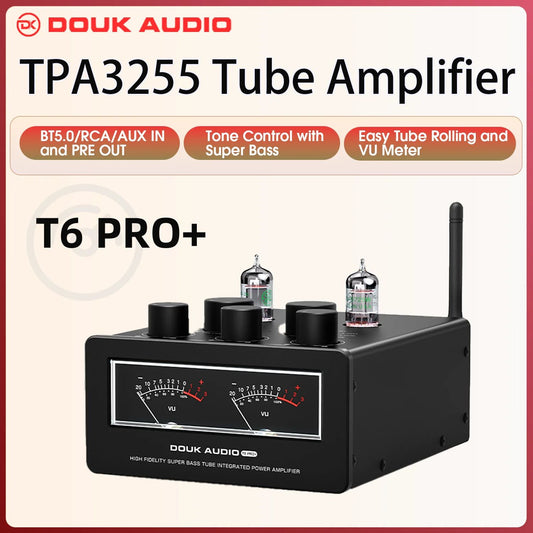 Douk Audio T6 Pro+ Tube Bluetooth Amplifier