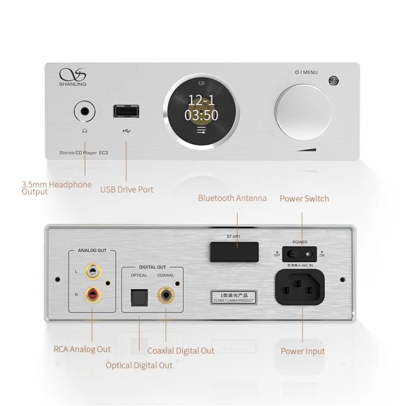 Shanling EC3 Desktop CD Player