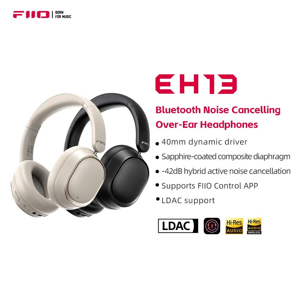 FiiO EH13 ANC Bluetooth Headphones