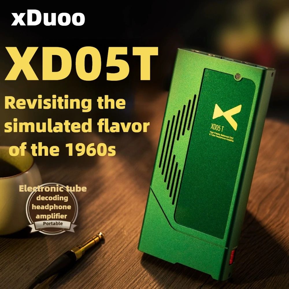 xDuoo XD05T Dual Tube Portable DAC/Amp