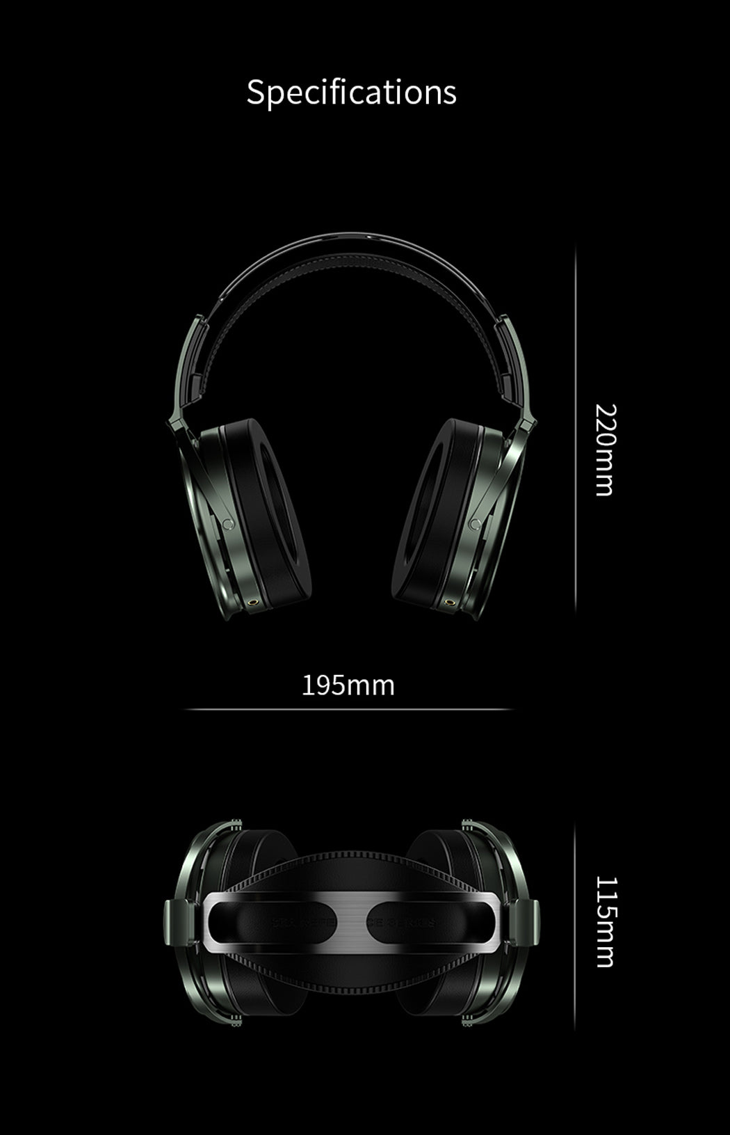 Aune SR7000 Closed-Back Dynamic Headphones