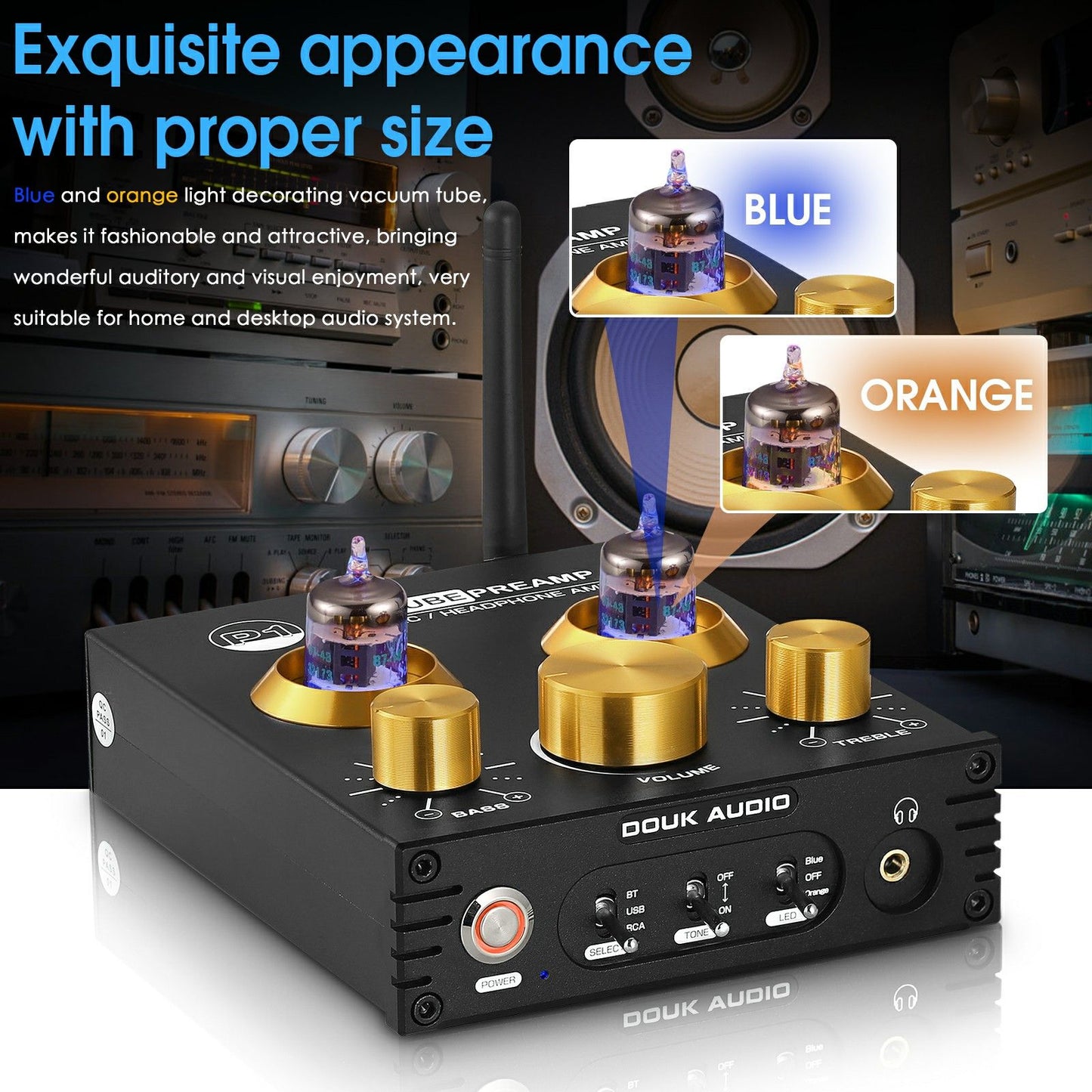 Douk Audio P1 Tube Preamp USB DAC - view 5
