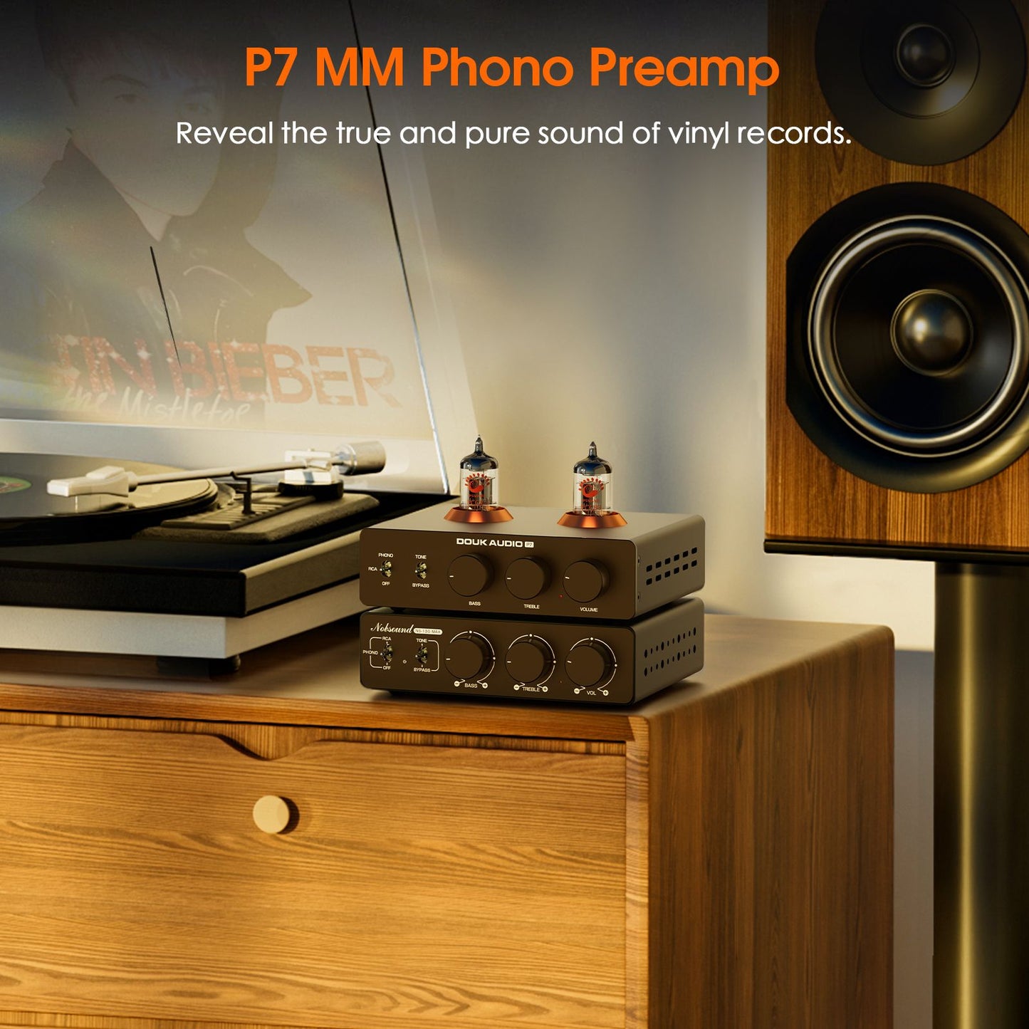 Douk Audio P7 Tube Phono Preamplifier - view 3